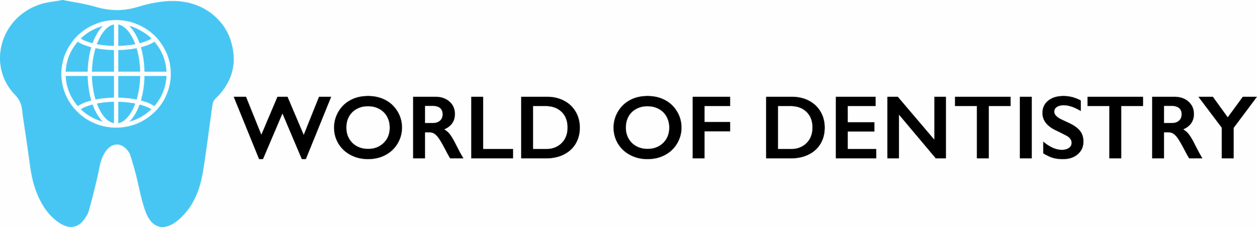 a blue tooth with a white globe on it world of dentistry