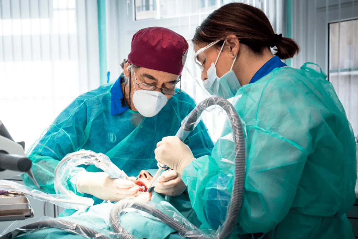 Steps of the dental implant procedure