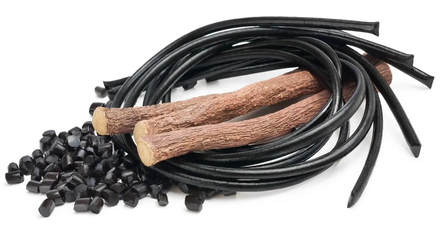 Licorice root chewing sticks
