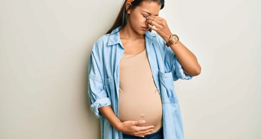 What causes excessive saliva during pregnancy
