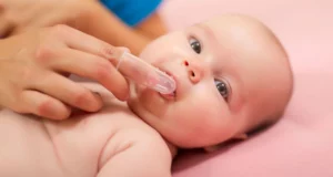 1 - How to Safely Use a Tongue Cleaner for Newborn Oral Care