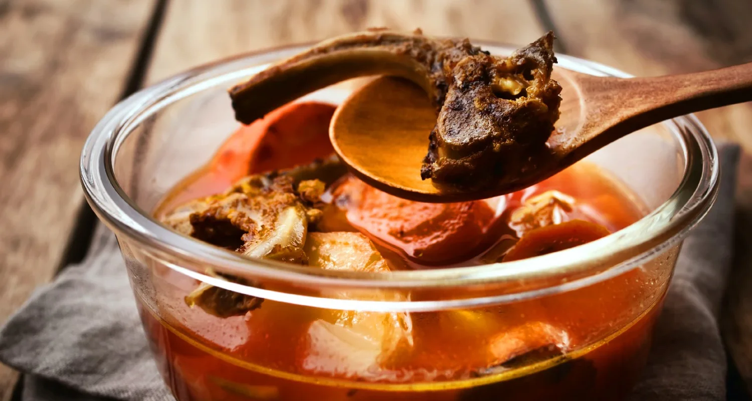 6 - Bone broth - winter foods