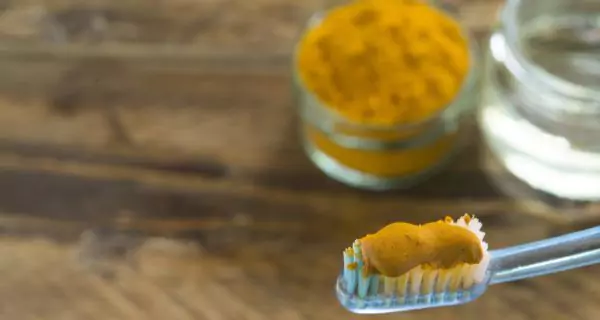 What is turmeric and coconut oil toothpaste?