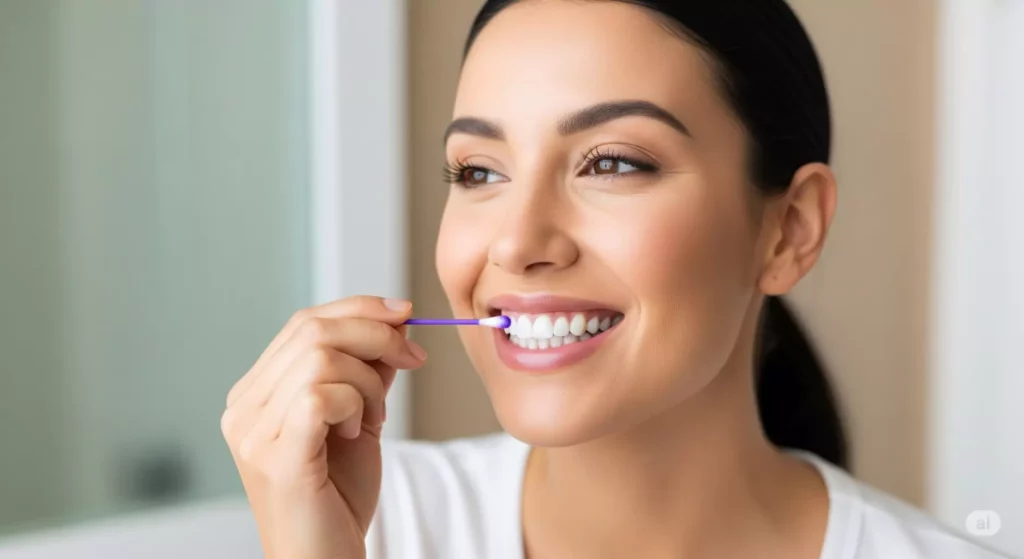 ¿La violeta de genciana sirve para blanquear los dientes?
