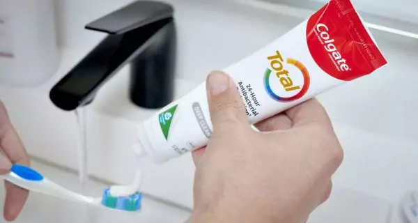 What happened with Colgate Total Clean Mint in Latin America?