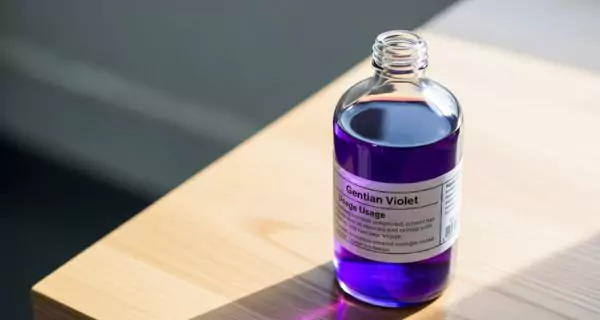 What is gentian violet and what is it used for?