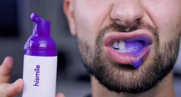 What is purple teeth whitening?